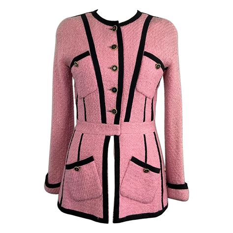 chanel pink blazer|Chanel pink coat.